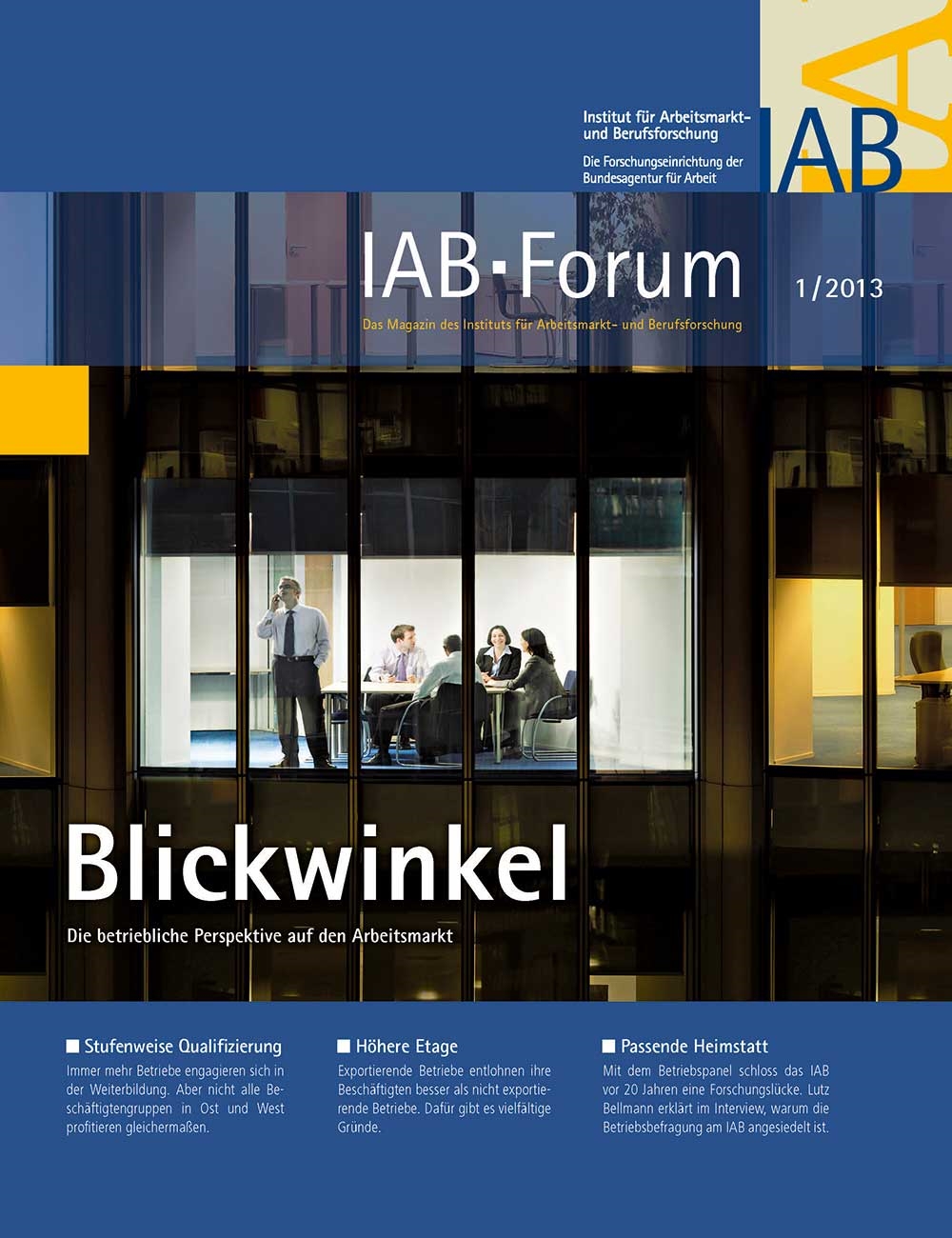 IAB-Forum 1/2013