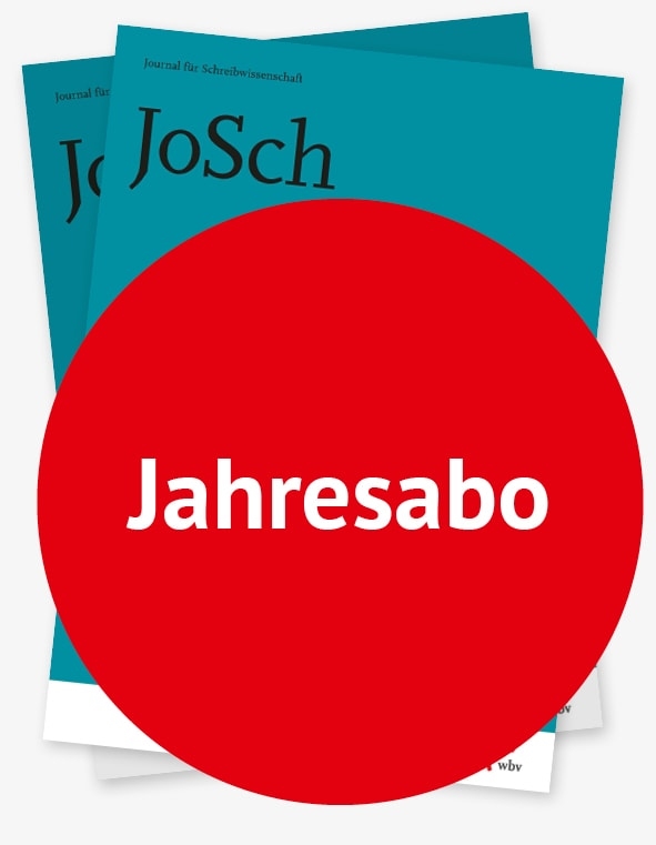 JoSch - Journal für Schreibwissenschaft