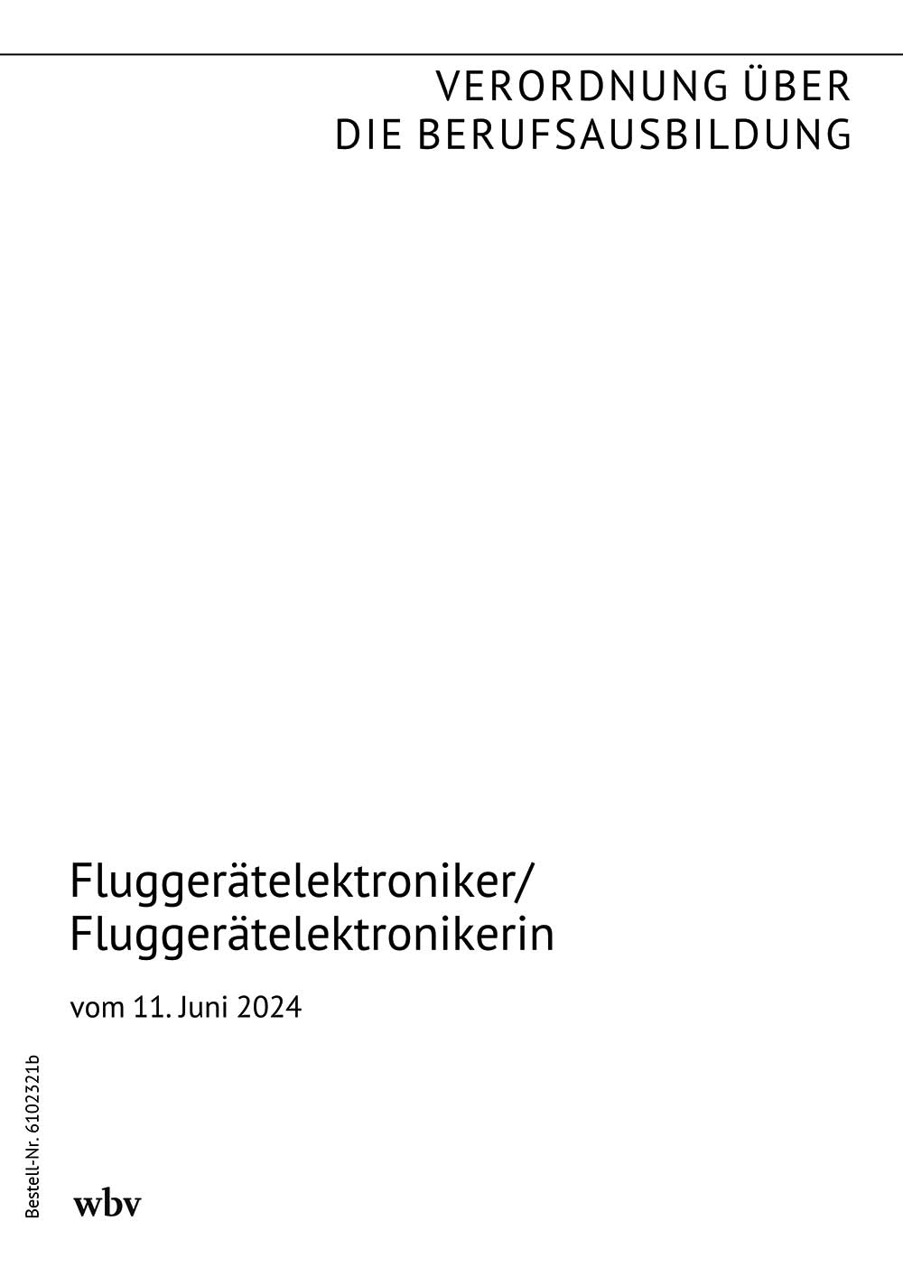 Fluggerätelektroniker/Fluggerätelektronikerin