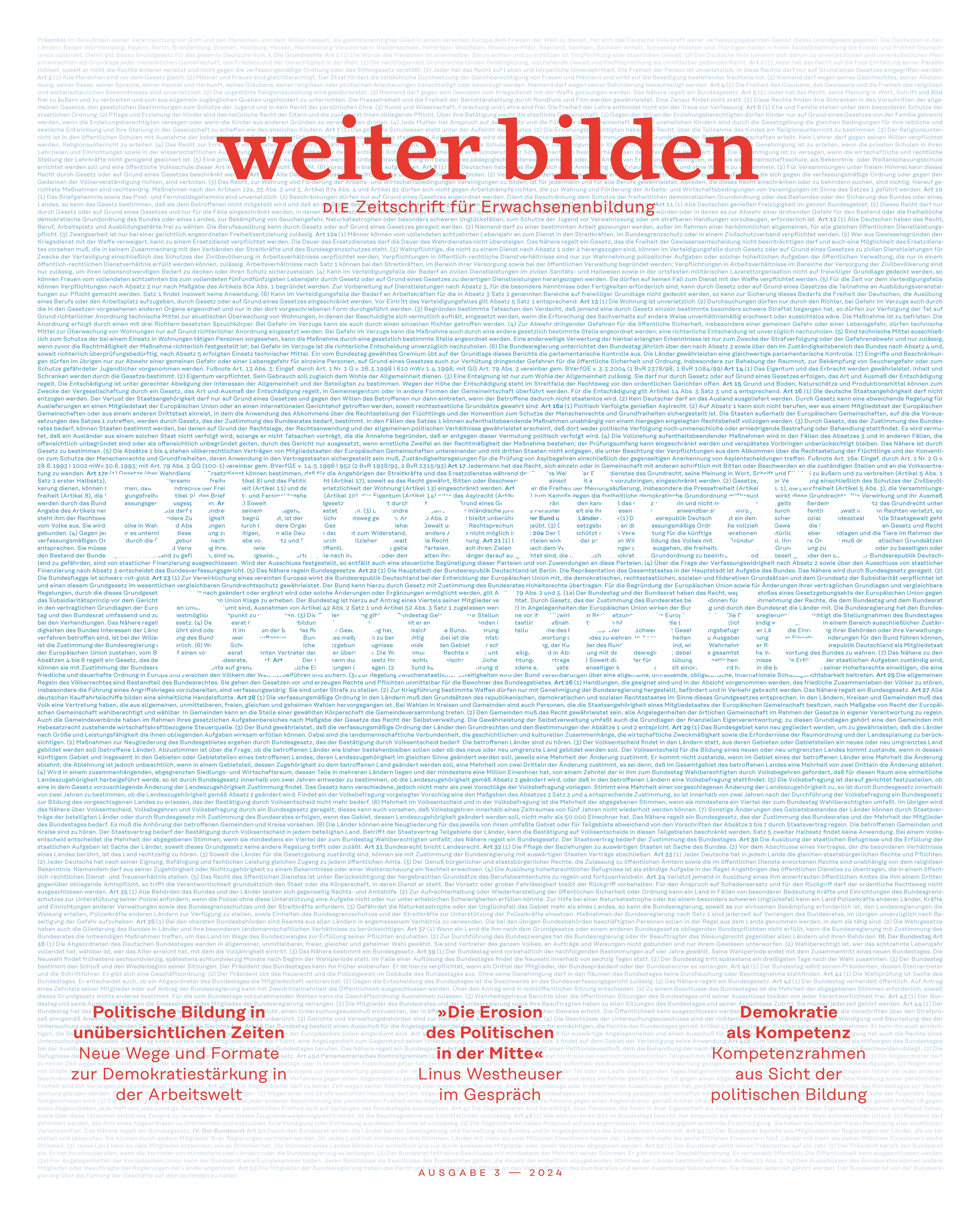 Bilden für die Demokratie