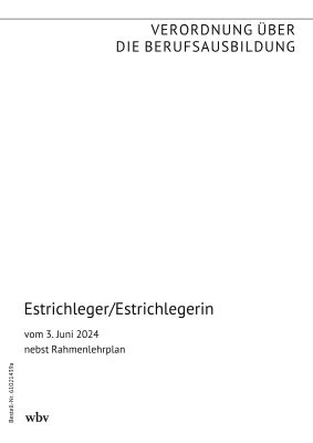 Estrichleger/Estrichlegerin