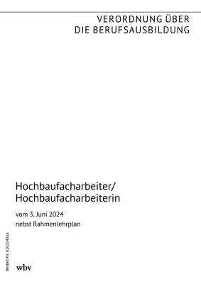 Hochbaufacharbeiter/Hochbaufacharbeiterin