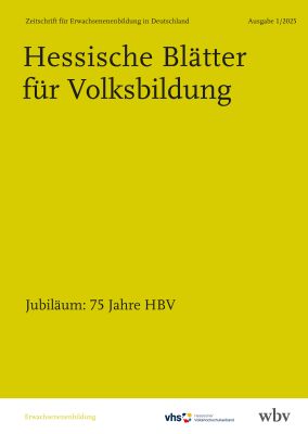 Jubiläum: 75 Jahre HBV