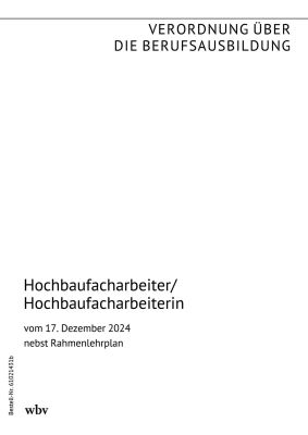 Hochbaufacharbeiter/Hochbaufacharbeiterin