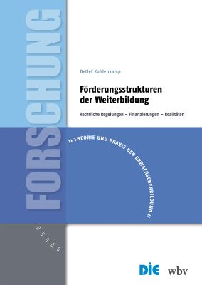 Förderungsstrukturen der Weiterbildung